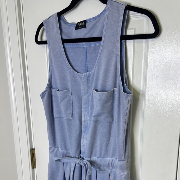 Fate Light Blue Jumpsuit - Picture 4 of 9